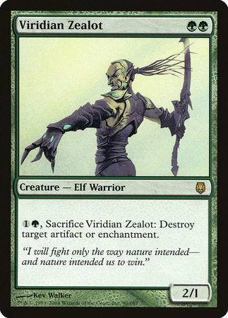 Viridian Zealot [Darksteel] | Gate City Games LLC