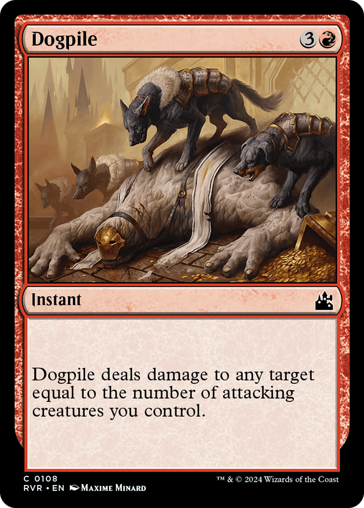 Dogpile [Ravnica Remastered] | Gate City Games LLC