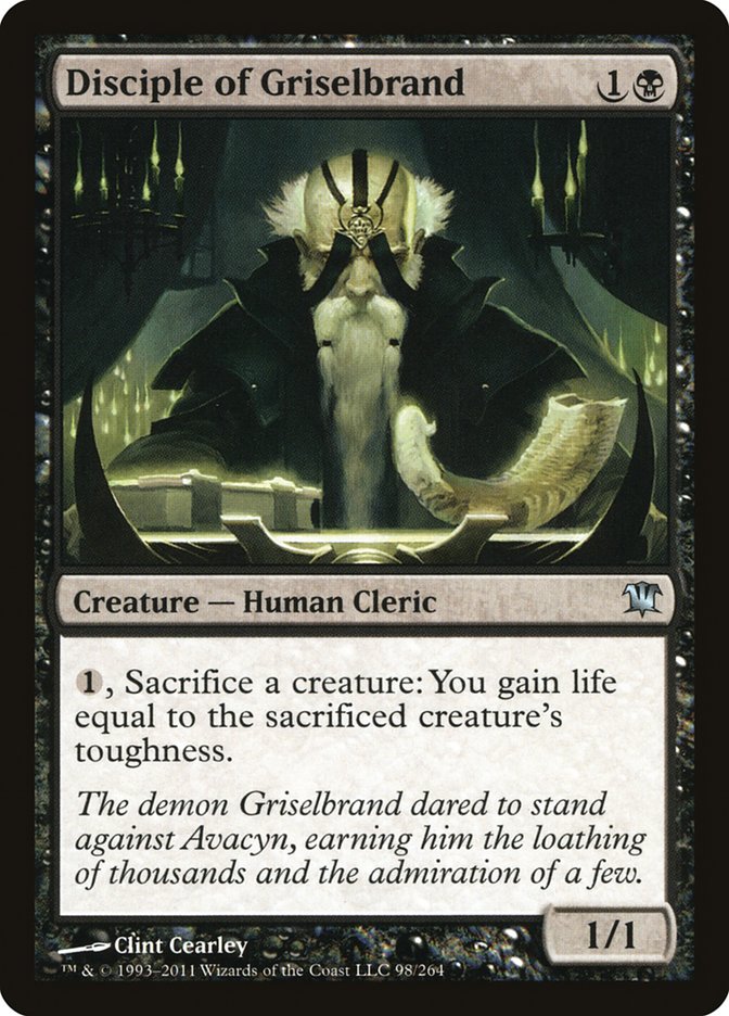 Disciple of Griselbrand [Innistrad] | Gate City Games LLC