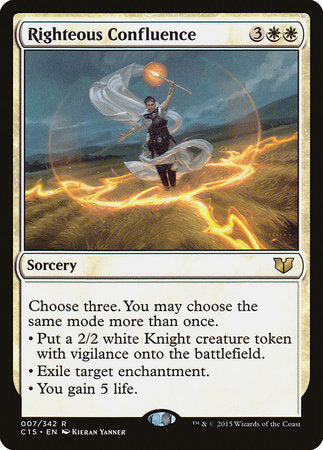 Righteous Confluence [Commander 2015] | Gate City Games LLC
