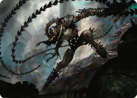 Razorlash Transmogrant Art Card [The Brothers' War Art Series] | Gate City Games LLC