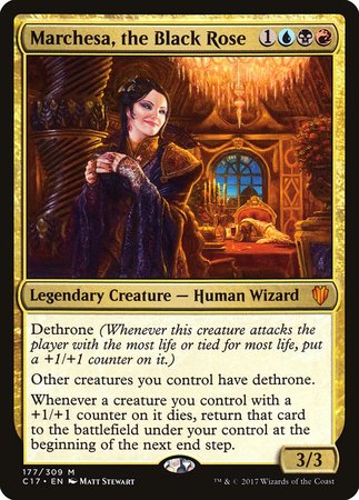 Marchesa, the Black Rose [Commander 2017] | Gate City Games LLC