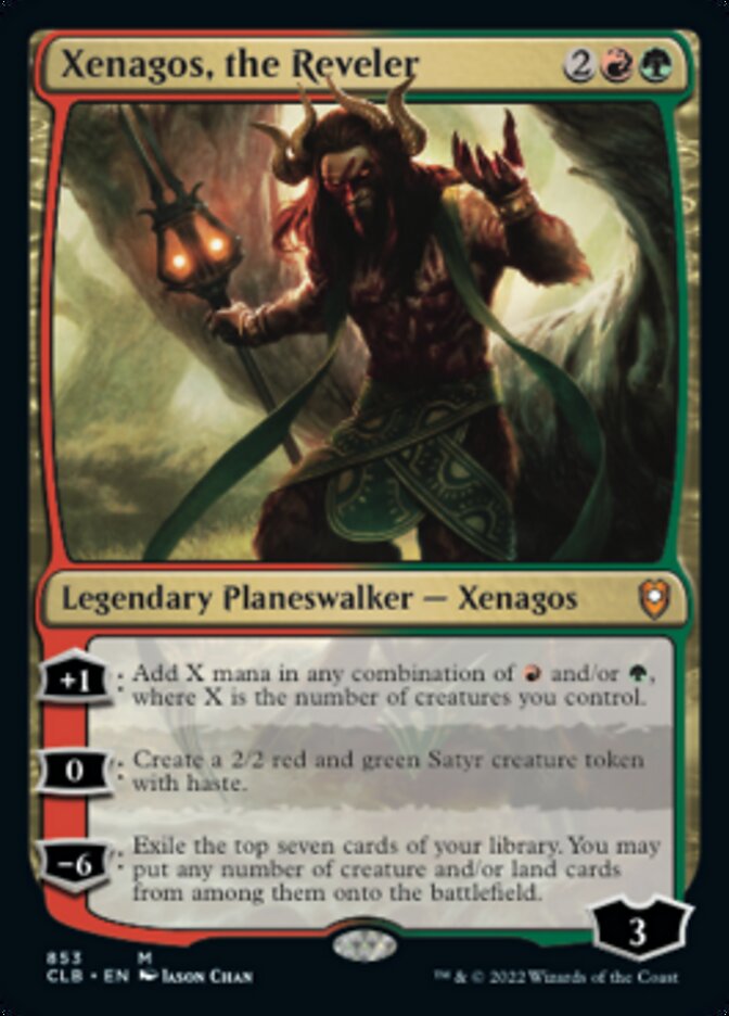 Xenagos, the Reveler [Commander Legends: Battle for Baldur's Gate] | Gate City Games LLC