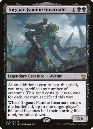 Torgaar, Famine Incarnate [Dominaria] | Gate City Games LLC