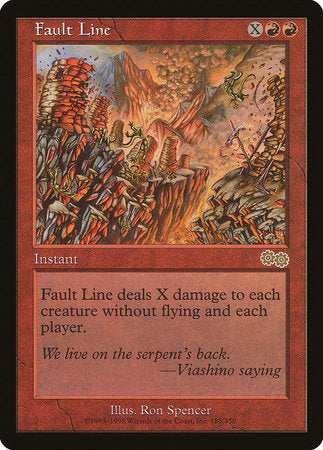Fault Line [Urza's Saga] | Gate City Games LLC