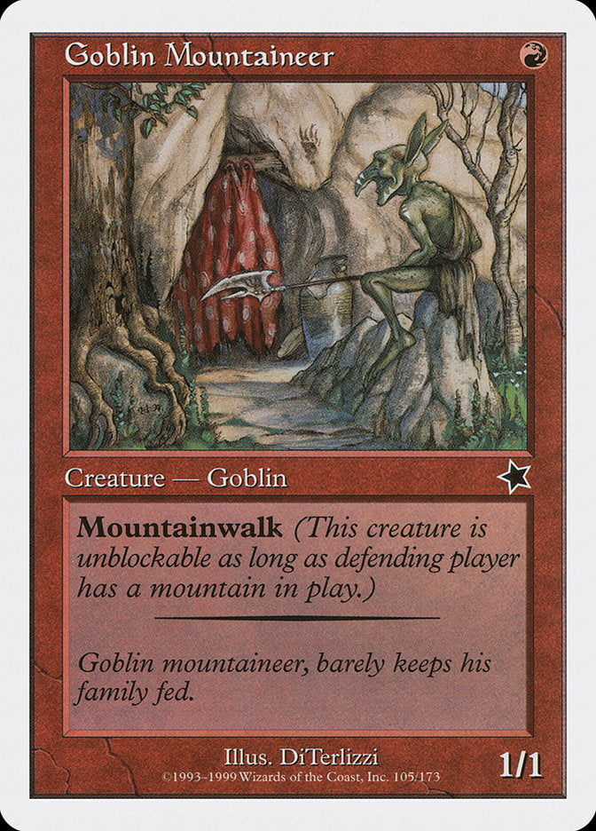 Goblin Mountaineer [Starter 1999] | Gate City Games LLC