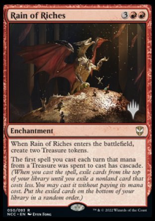 Rain of Riches (Promo Pack) [Streets of New Capenna Commander Promos] | Gate City Games LLC