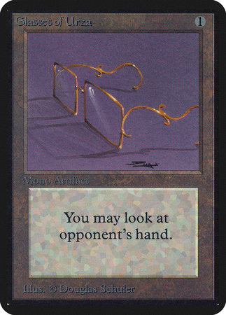 Glasses of Urza [Limited Edition Alpha] | Gate City Games LLC
