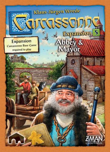 Carcassonne Expansion 5 Abbey & Mayor | Gate City Games LLC