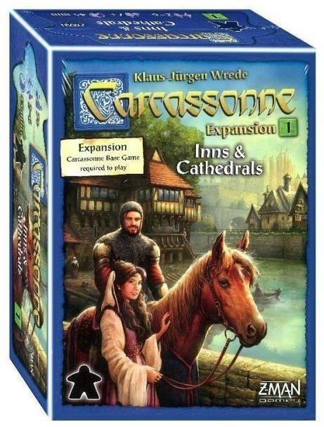 Carcassonne Expansion 1 Inns & Cathedrals | Gate City Games LLC