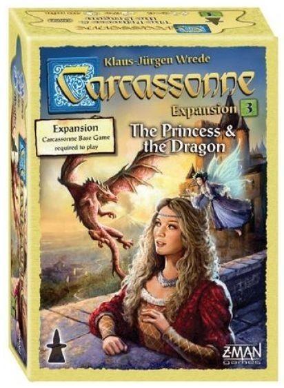 Carcassonne Expansion 3 the Princess and the Dragon | Gate City Games LLC