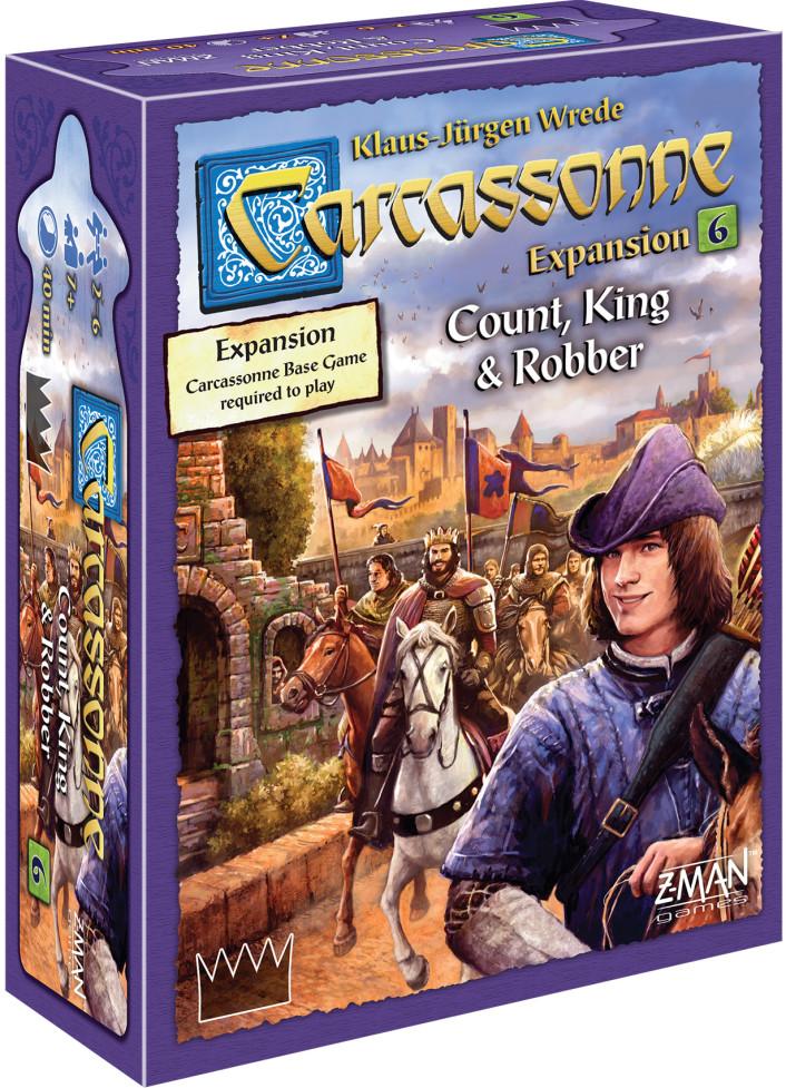 Carcassonne Expansion 6 Count, King and Robber | Gate City Games LLC