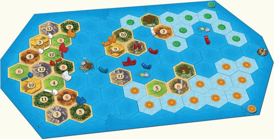 CATAN – Explorers & Pirates Expansion | Gate City Games LLC