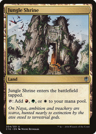 Jungle Shrine [Commander 2016] | Gate City Games LLC