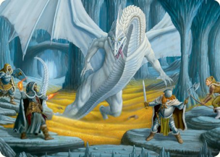 Cave of the Frost Dragon Art Card [Dungeons & Dragons: Adventures in the Forgotten Realms Art Series] | Gate City Games LLC