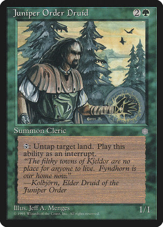 Juniper Order Druid [Ice Age] | Gate City Games LLC