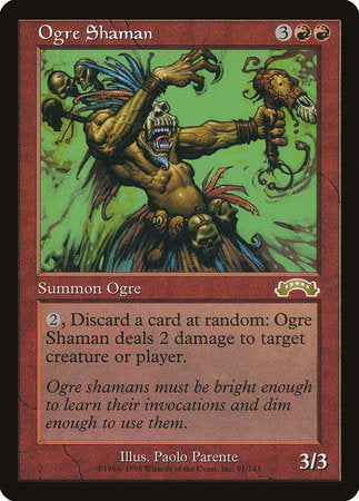 Ogre Shaman [Exodus] | Gate City Games LLC
