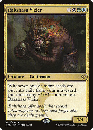 Rakshasa Vizier [Khans of Tarkir] | Gate City Games LLC