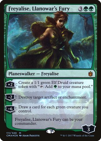 Freyalise, Llanowar's Fury [Commander Anthology] | Gate City Games LLC