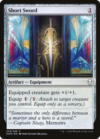 Short Sword [Dominaria] | Gate City Games LLC