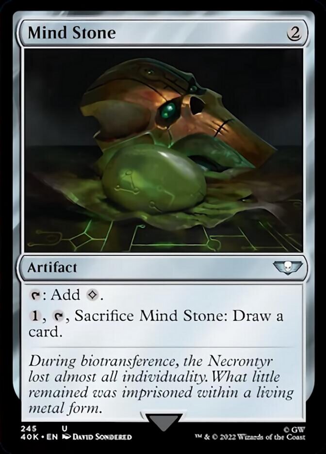 Mind Stone (245) (Surge Foil) [Universes Beyond: Warhammer 40,000] | Gate City Games LLC