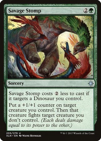 Savage Stomp [Ixalan] | Gate City Games LLC