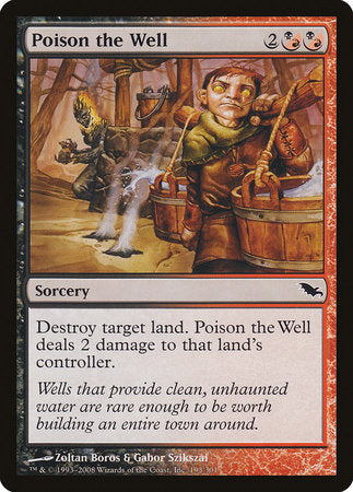 Poison the Well [Shadowmoor] | Gate City Games LLC