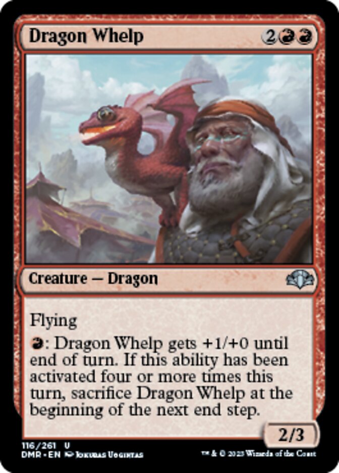 Dragon Whelp [Dominaria Remastered] | Gate City Games LLC