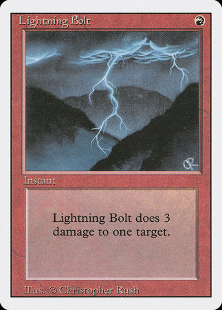 Lightning Bolt [Revised Edition] | Gate City Games LLC