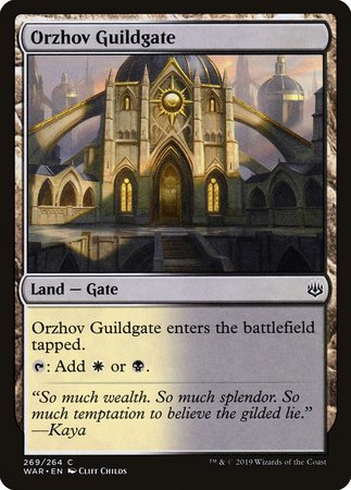 Orzhov Guildgate [War of the Spark] | Gate City Games LLC