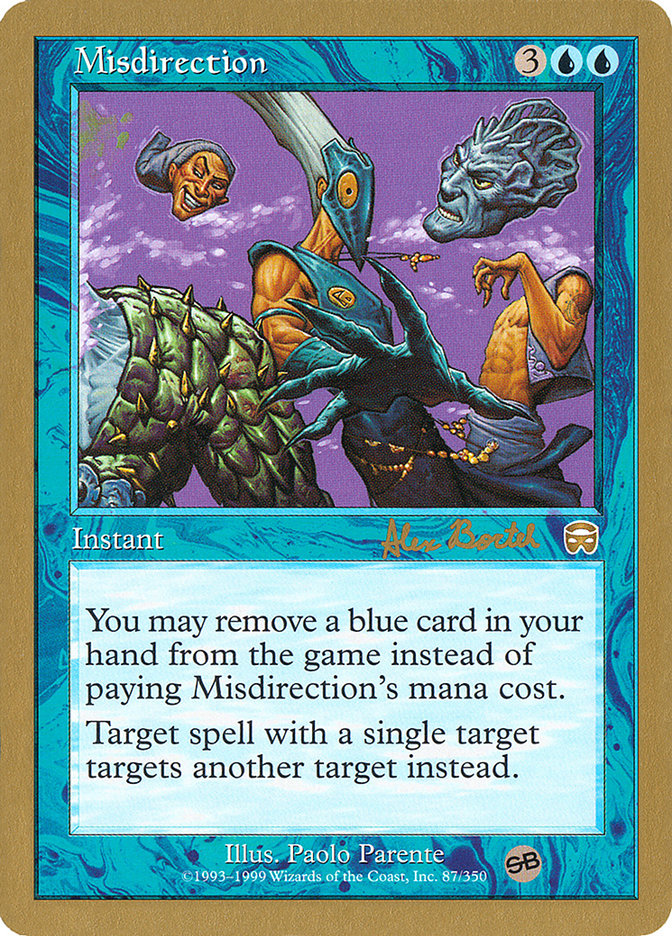 Misdirection (Alex Borteh) (SB) [World Championship Decks 2001] | Gate City Games LLC