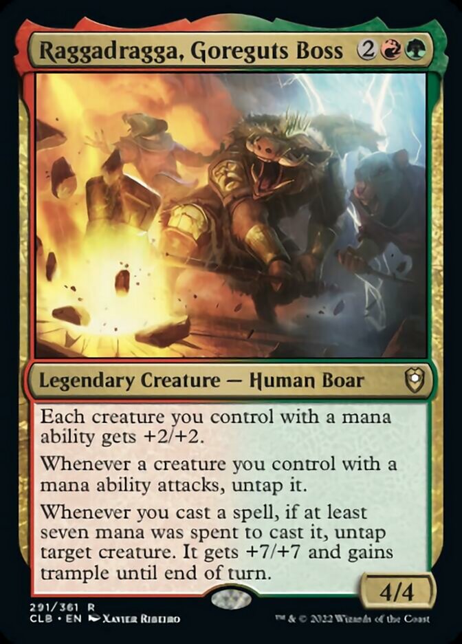 Raggadragga, Goreguts Boss [Commander Legends: Battle for Baldur's Gate] | Gate City Games LLC