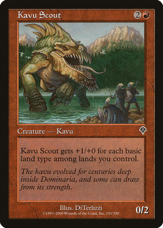 Kavu Scout [Invasion] | Gate City Games LLC
