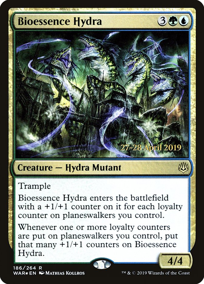 Bioessence Hydra  [War of the Spark Prerelease Promos] | Gate City Games LLC