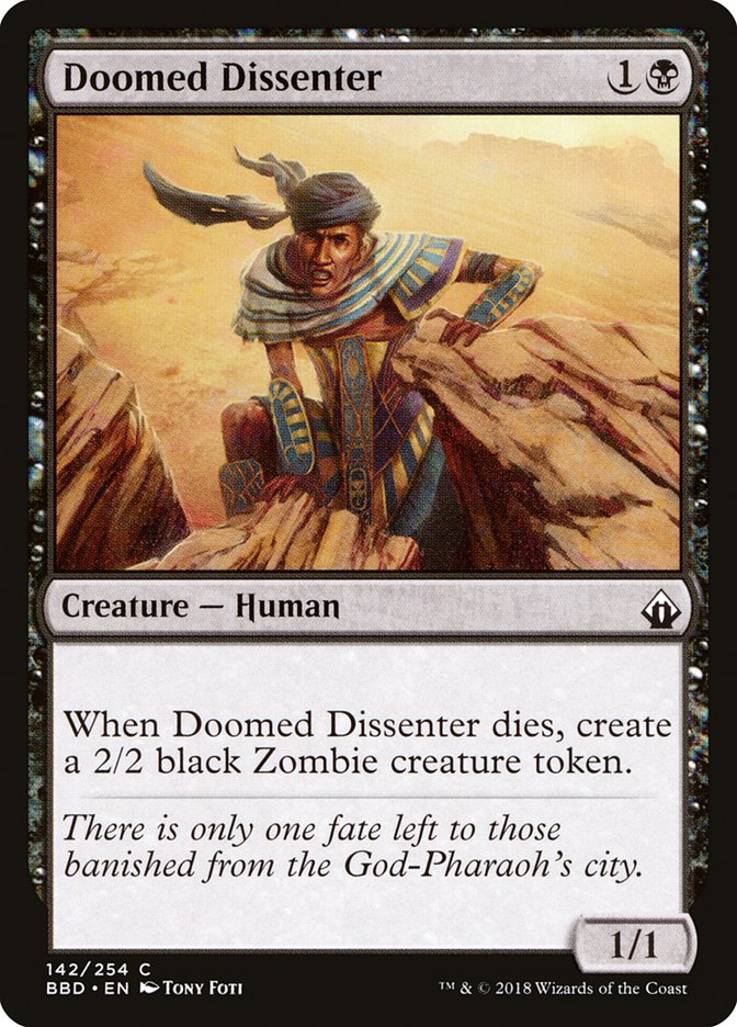 Doomed Dissenter [Battlebond] | Gate City Games LLC