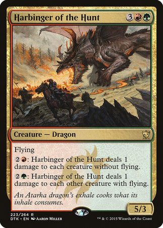 Harbinger of the Hunt [Dragons of Tarkir] | Gate City Games LLC
