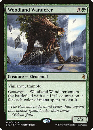 Woodland Wanderer [Battle for Zendikar] | Gate City Games LLC