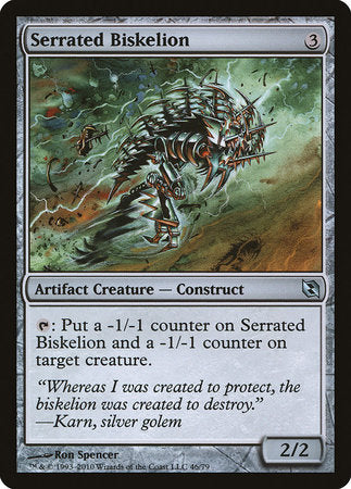 Serrated Biskelion [Duel Decks: Elspeth vs. Tezzeret] | Gate City Games LLC