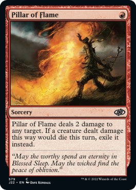 Pillar of Flame [Jumpstart 2022] | Gate City Games LLC