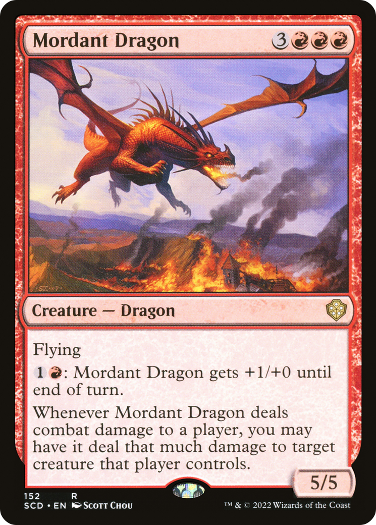 Mordant Dragon [Starter Commander Decks] | Gate City Games LLC