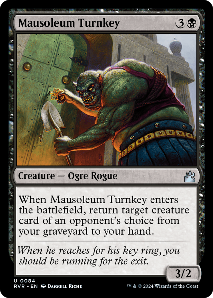 Mausoleum Turnkey [Ravnica Remastered] | Gate City Games LLC