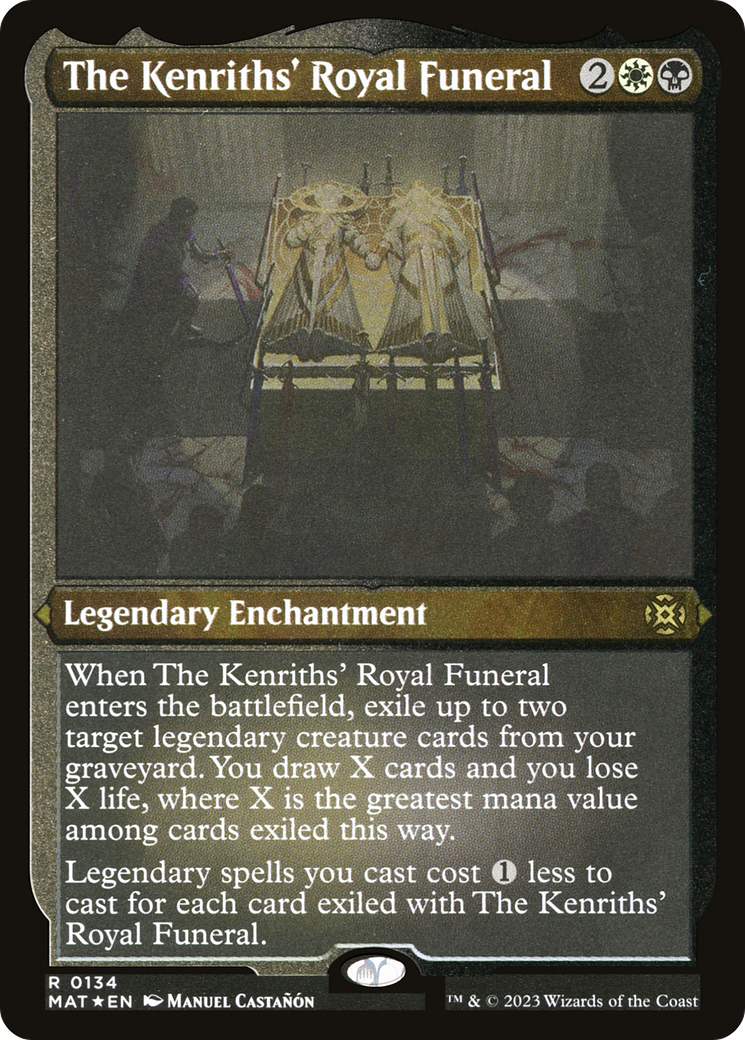 The Kenriths' Royal Funeral (Foil Etched) [March of the Machine: The Aftermath] | Gate City Games LLC