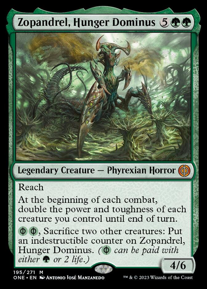 Zopandrel, Hunger Dominus [Phyrexia: All Will Be One] | Gate City Games LLC