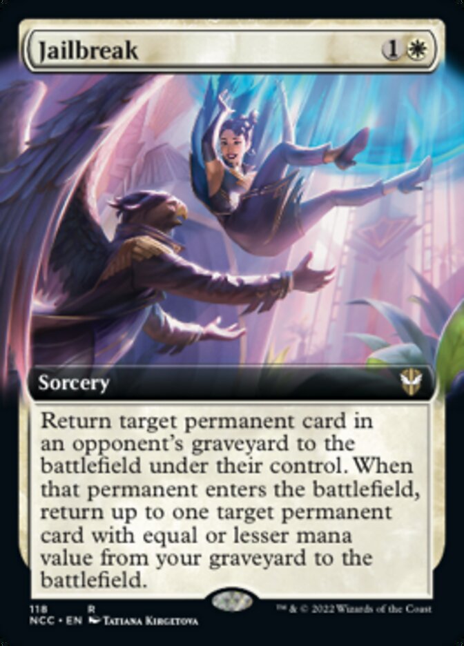 Jailbreak (Extended Art) [Streets of New Capenna Commander] | Gate City Games LLC