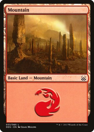 Mountain (33) [Duel Decks: Mind vs. Might] | Gate City Games LLC