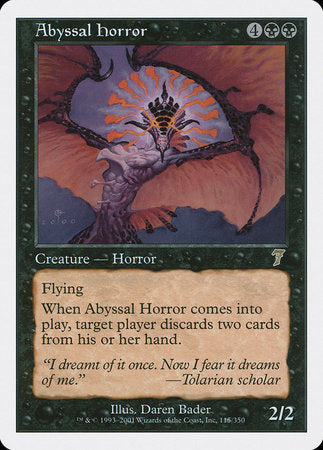 Abyssal Horror [Seventh Edition] | Gate City Games LLC