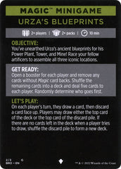 Urza's Blueprints (Magic Minigame) [The Brothers' War Minigame] | Gate City Games LLC