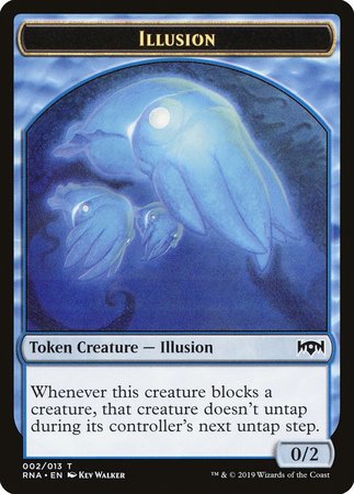 Illusion Token [Ravnica Allegiance Tokens] | Gate City Games LLC