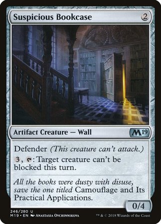 Suspicious Bookcase [Core Set 2019] | Gate City Games LLC
