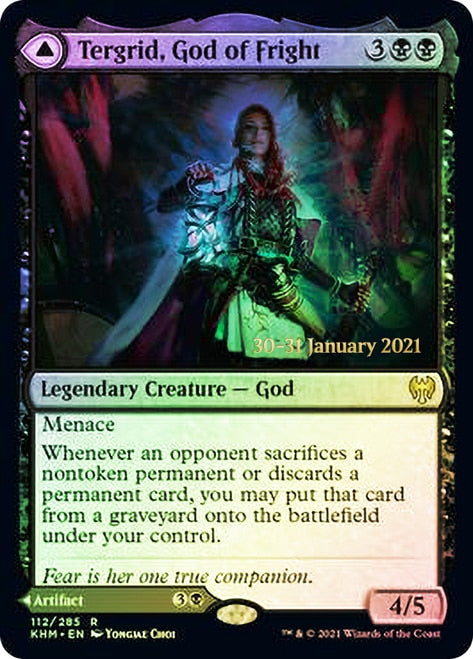 Tergrid, God of Fright // Tergrid's Lantern  [Kaldheim Prerelease Promos] | Gate City Games LLC